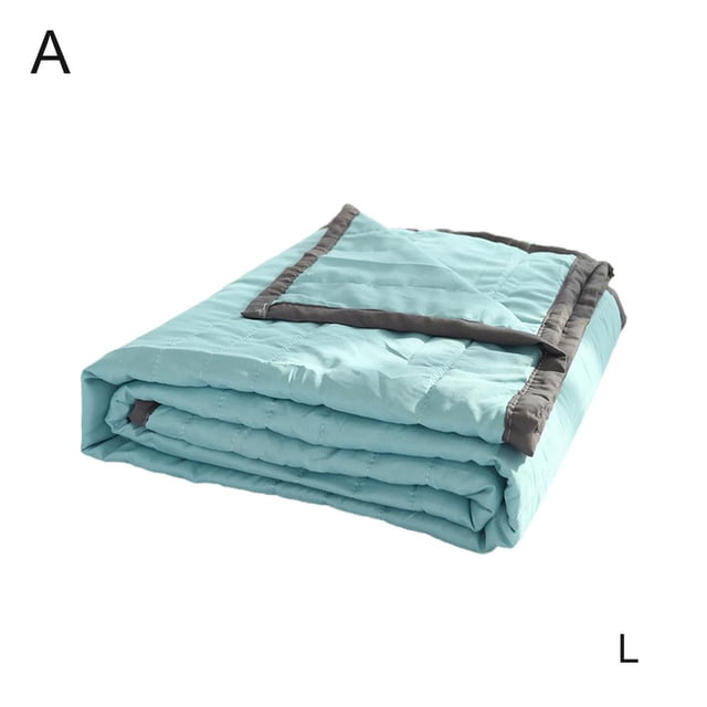 Washed Cotton Summer Quilt Airs Conditioner Quilt Cooler Soft Breathable Blanke√ S7M1