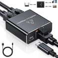 thumbnail image 2 of Gigabit RJ45 Ethernet Splitter 1 to 3 - High-Speed Network Adapter for Router, Modem, PC & Gaming Console, Plug-and-Play Internet Splitter with Stable Connection, 2 of 9