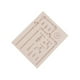 thumbnail image 1 of Molde de silicona Ounissouiy para fondant tubos grifos galleta herramienta para hornear gris, 1 of 6