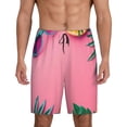 thumbnail image 2 of Picia Summer Fruits And Sunglasses Pajama Shorts for Men, Men's Pajama Bottoms, Sleepwear,Short Pajama Pants-XX-Large, 2 of 9