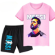 thumbnail image 3 of Camiseta con estampado de Messi de verano para niños y adolescentes, ropa de verano para niños y niñas, camiseta y pantalones cortos, conjunto de 2 piezas, traje deportivo de manga corta, 3 of 5