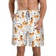 thumbnail image 1 of Balery Cute Dog Traje de Baño Estilo Hawaiano para Hombre, Shorts de Secado Rápido con Bolsillos-XX-Large, 1 of 6