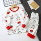 thumbnail image 1 of Conjuntos de pijamas de Navidad para niños, 4, 6, 8 y 10 años, ropa interior térmica de algodón para invierno, 1 of 4