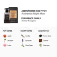 thumbnail image 2 of Abercrombie and Fitch Men's Authentic Night EDT Spray 3.4 oz Fragrances 085715005298, 2 of 3