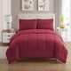 thumbnail image 2 of Set de edredón Sweet Home Collection Burgundy Twin XL, 7 piezas, 2 of 6
