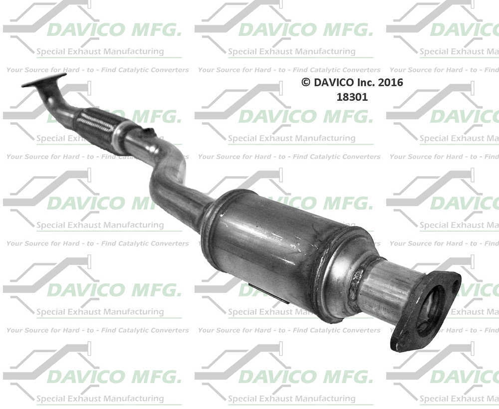 Davico Mfg Catalytic Converter P/N:18301 Fits select: 2002-2006 HYUNDAI ELANTRA