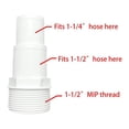 thumbnail image 4 of Pool Filter Pump Hose Adapter 1 1/4in-1 1/2in Thread 1.5in Fitting PVC 417-6060, 4 of 7