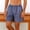 Blue, variant on Mens Side Split Shorts After Surgery Easy Access Button Recovery Athletic Lightweight Gym Workout Shorts Fashion Sports Shorts Black L