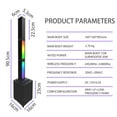 thumbnail image 4 of MotorGenic  Bluetooth Speaker ​​2.1  with Subwoofer, RGB Lights, Detachable Design, TWS Pairing, Wireless Karaoke, 30W Bass, for Home Theater & Computer​​, 4 of 17