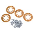 thumbnail image 4 of Accesorios RC, 4 piezas Rueda exterior de aleación de aluminio de 1,9 pulgadas Anillos exteriores Llantas Llantas RC Grado profesional, 4 of 8