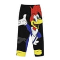 thumbnail image 5 of Woody Woodpecker Women's Pajama Pants Ultra Soft Comfy Sleep Lounge Pants Cartoon Print Lightweight Casual Bottoms Loungewear, 5 of 8