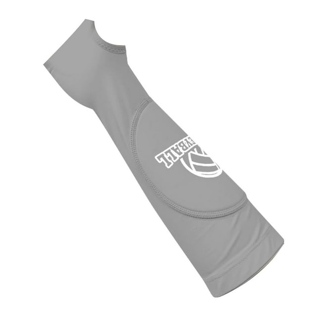 Guantes de voleibol Zulema con mangas de compresión para antebrazo 2 uds gris