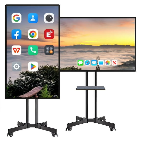 OH 49 inch Smartboard Screen Mirroring Reverse Control IR Touch 360° Rotatable 2K Monitor Wireless 4G/WiFi Connectivity for Digital Signage, Classrooms & Conferences