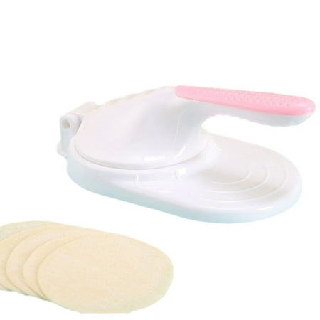 

AkoaDa DIY Press Dumpling Wrapper Dumpling Dough Press Dumpling Maker Dumpling Wrapper Mold For Dumpling Skin Making Tool(White)