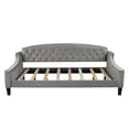 thumbnail image 5 of Modern Luxury Tufted Button Daybed,Twin,for Bedroom, Living Room Gray, 5 of 9