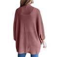 thumbnail image 3 of KOMOO Women Knit Cardigan Oversized Bat Sleeve Open Front Knitwear Lightweight Kimono Cardigan Sweater, 3 of 8