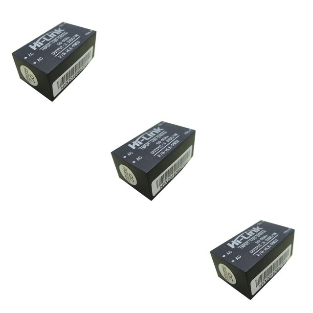 Seitruly HLK-PM01 HLK-PM03 HLK-PM12 Mini módulo de fuente de alimentación Interruptor inteligente para el hogar Módulo de alimentación AC-DC 220V a 5V Type3 NO3