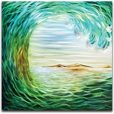 Metal Artscape Rip Curl' Metal Wall Art