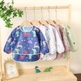 thumbnail image 3 of Haimoburg Baby Bibs Long Sleeve Waterproof 5 Pack for 5-30 Months, 3 of 7