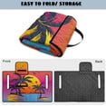 thumbnail image 6 of Whosucclay Tropical Palm Sunset Golf Cart Seat Blanket, 4 Convenient Pockets Quilted Golf Cart Seat Covers Reusable for 2-Seater Golf Cart Club Car, 6 of 9