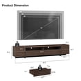 thumbnail image 2 of Modern TV Stand for Up to 100" TV, Modern Entertainment Center with LED Lights and Power Outlets, Sleek Entertainment Center & Media Console for Living Room, 2 of 6