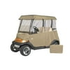 Greenline Drivable 2 Passenger Golf Cart Enclosures by Eevelle - 59"L x 46"W - Tan