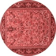 thumbnail image 1 of Ahgly Company Indoor Round Persian Red Traditional Area Rugs, 7' Round, 1 of 4