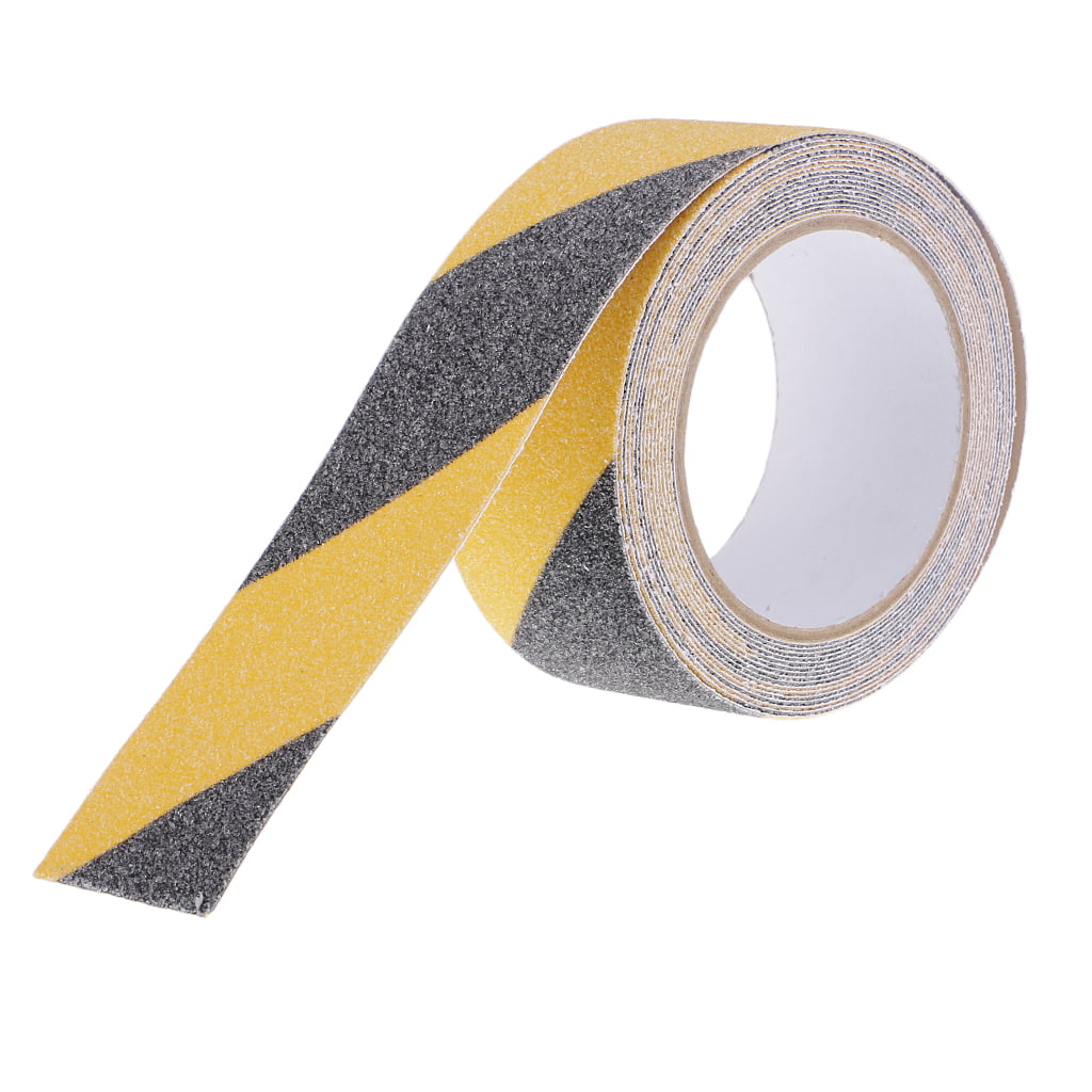 Anti Slip Hazard Warning Floor Tape High Grip Adhesive Sticky Social Distancing 