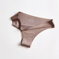 thumbnail image 1 of Bragas Mujeres Sin Costuras Leopardo Sexy Invisible Hielo Seda Transpirable Ropa Interior Baja Cintura Calzoncillos Mujer Lencería G String Tangapangjing, 1 of 4