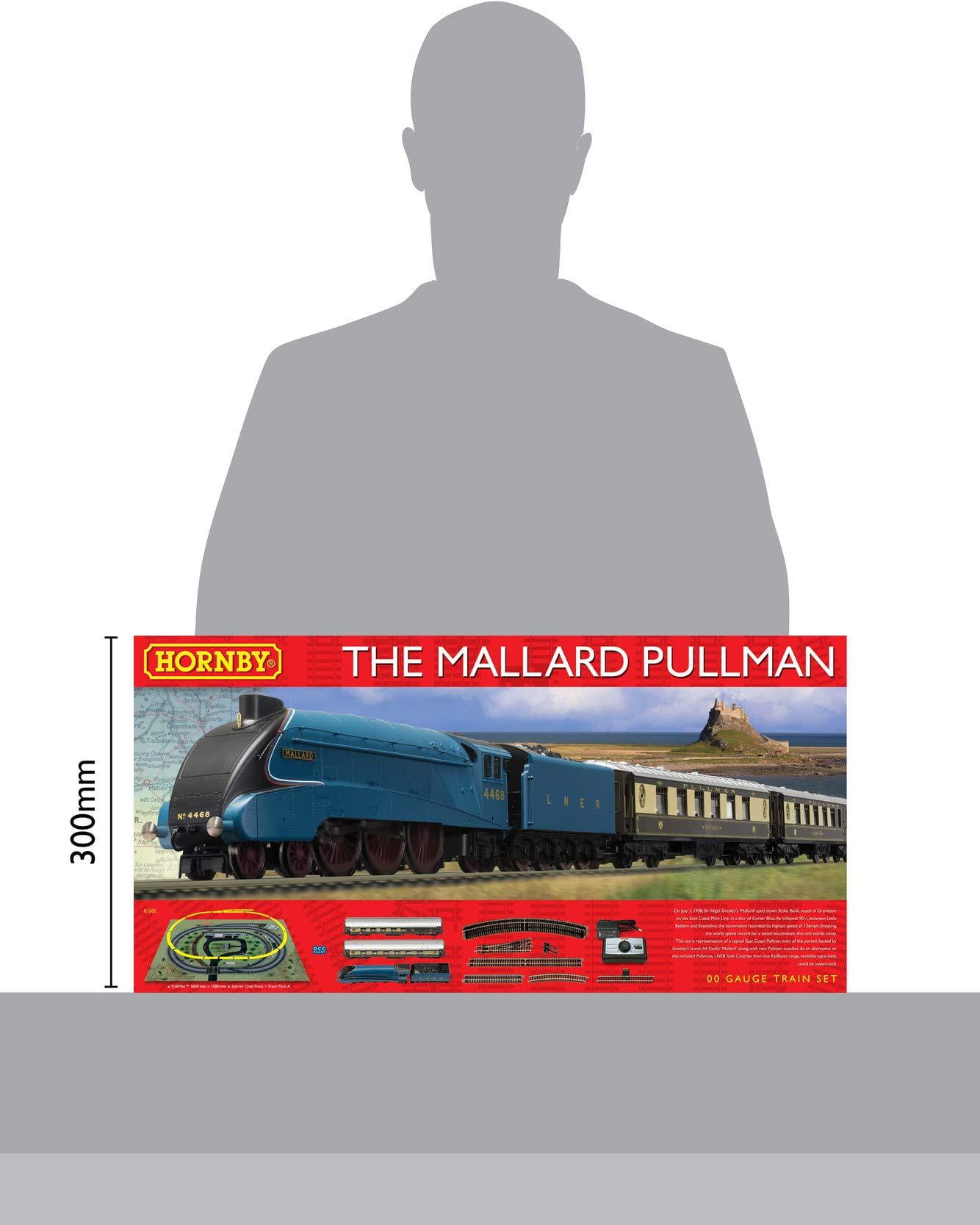 hornby mallard passenger train set