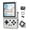 Aurora Silver, variant on RG rotate Handheld Game Consoles RG rotate Gaming Console Video Game Console Android 12 Portable Pocket Arcade WiFi Bluetooth HD Output