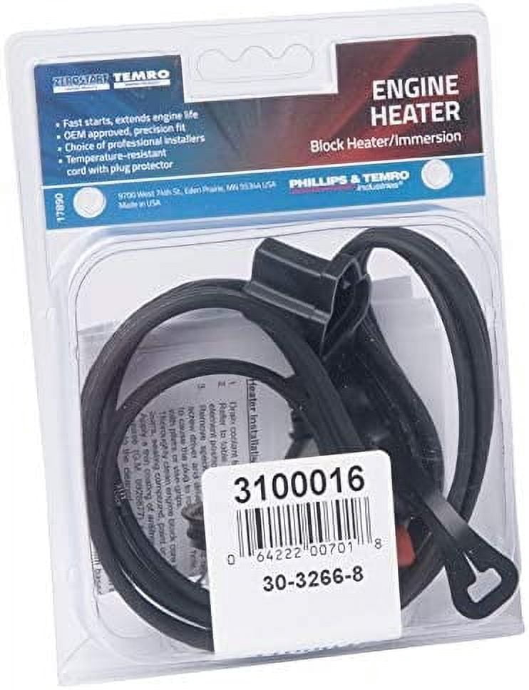 Zerostart 3100016 Engine heater, 400W 120V, 35mm Plug