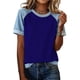 thumbnail image 2 of Camisetas de Manga Larga de Verano para Mujeres de Cuello Redondo de Manga Corta de Color Sólido, Camisetas de Manga Corta de Verano para Mujeres, 2 of 5