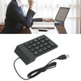 thumbnail image 4 of Teclado Numérico USB Mini 18 Teclas Teclado Numérico Para Computadoras Portátiles De Escritorio PC, 4 of 7