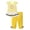 A-B Light Yellow, variant on Toddler Girl Summer Short Outfit Sets Cotton Sleeveless Tops Tees Shorts Little Girls Clothing Sets (Hot Pink,4-5 Years)