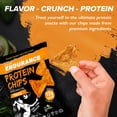 thumbnail image 3 of Natural Endurance Plant Based Protein Chips, Gluten-Free Healthy Protein Snacks, 12g Protein, Taco, 1.38 oz, 8-Pack, 3 of 8