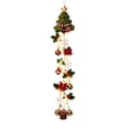 thumbnail image 2 of Clearance!Christmas Tree Glowing Christmas Door Hanger, Warm Lighted Vertical Holiday Hanging Decor with Festive Accents for Front Door Side, Entryway and Wall, 2 of 5