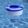 thumbnail image 1 of AKEGAMN Liquidation! Distributeur de Tablettes Rétractable pour Piscine Spa et Parfait pour Piscines hors Sol Gonflables - Distributeur Flottant pour Piscines Supporte jusqu'à 3 Pouces Tablettes Bromini et Eau, 1 of 6