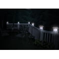thumbnail image 7 of GreenLighting Summit Solar Post Cap Light for 4x4 Wood Posts 4 Pack (White), 7 of 7