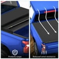 thumbnail image 4 of Soft Tri-fold Truck Bed Tonneau Cover Compatible with 2009-2014 Ford F150 Styleside 5.5ft Bed, 4 of 7