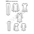 thumbnail image 3 of Simplicity New Look Versatile Sewing Pattern, Un6439a, 3 of 4
