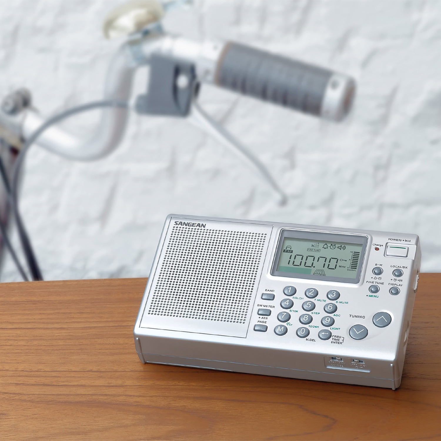 Sangean Multi-Band FM/MW/SW World Receiver Radio, ATS-405PT