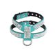 thumbnail image 1 of Greeniant Arnés para mascotas, ajustable, colorido, Flexibe, seguro, resistente, para jardín, caminar, trotar, correa para el pecho, accesorios con Suministros para perros Azul METRO Greeniant PT000354-08, 1 of 6