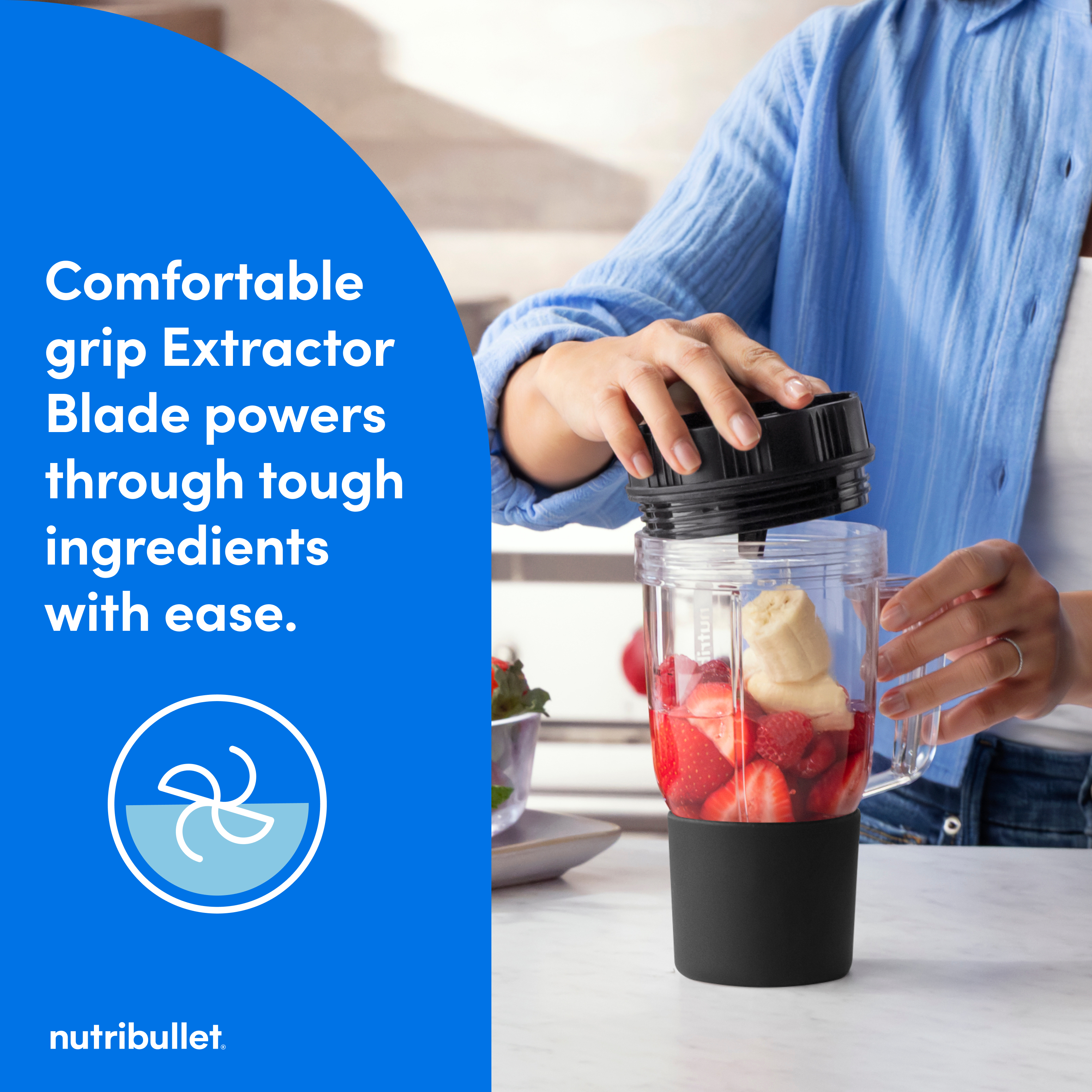 Nutribullet Personal Blender 700W Gunmetal Gray photo 4