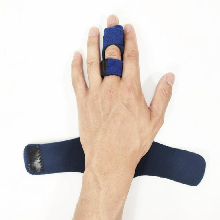 TELOLY Finger Splint Medical Grade Aluminum Brace Support Guard Splints for  Straightening Broken Fingers, Injuries, Arthritis, Trigger Finger