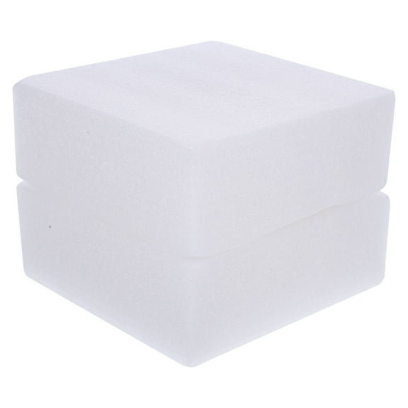 WRITWAA 2-Pack White EPE Floral Foam Blocks for Flower Arranging, Wedding Decorations, Florist Supplies and Craft Projects
