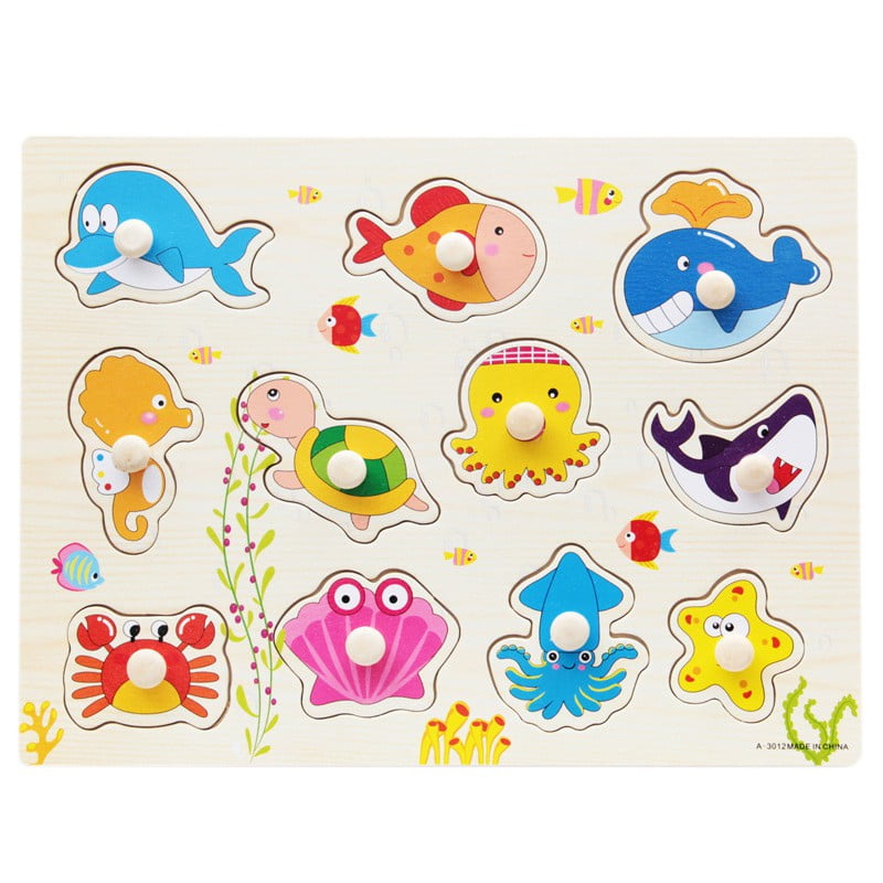 wooden puzzles for kids