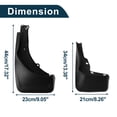 thumbnail image 3 of Unique Bargains Mud Flaps Splash Guards for Mercedes Benz GLE (WIthout Pedal) 2020-2023 High Configuration W/Mount Accessories Mud Guards Front and Rear 1 Set, 3 of 6