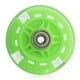 thumbnail image 4 of Advancent Rueda de patinete para niños de PU, portátil, 80mm, reemplazo de reparación, patín en línea, ruedas coloridas, accesorios de Patinetes eléctricos Verde, 4 of 6