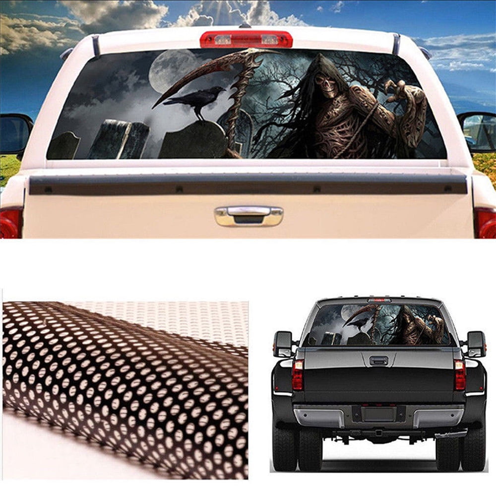 Graphics Moonlight Grim Reaper Vinyl Car Truck Rear Window Decal Sticker Decor Graphics Moonlight Grim Reaper Vinyl Car Truck Rear Window Decal Sticker Decor